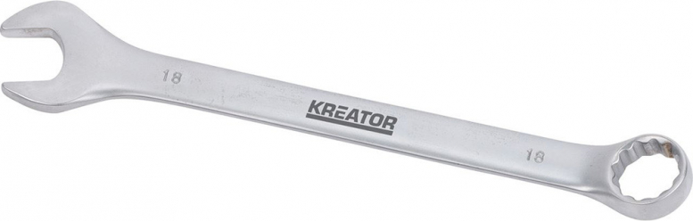 Kreator Kombinētā uzgriežņu atslēga 18mm Kreator